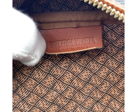 BOTTEGA VENETA Borsa a Mano Vintage in Tela Col. Nero Marco Polo L