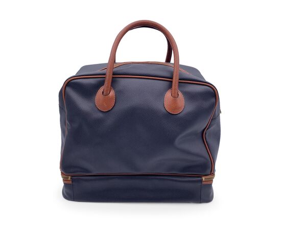 BOTTEGA VENETA Borsa a Mano Vintage in Tela Col. Nero Marco Polo L