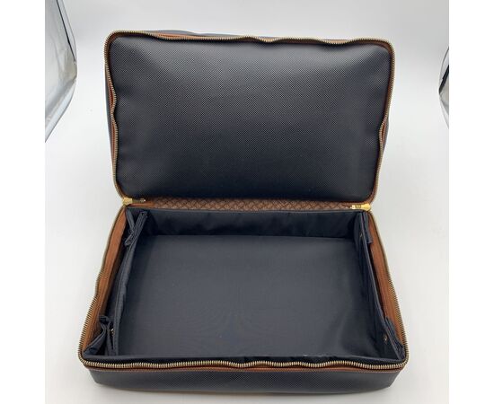 BOTTEGA VENETA Borsa a Mano Vintage in Tela Col. Nero Marco Polo L