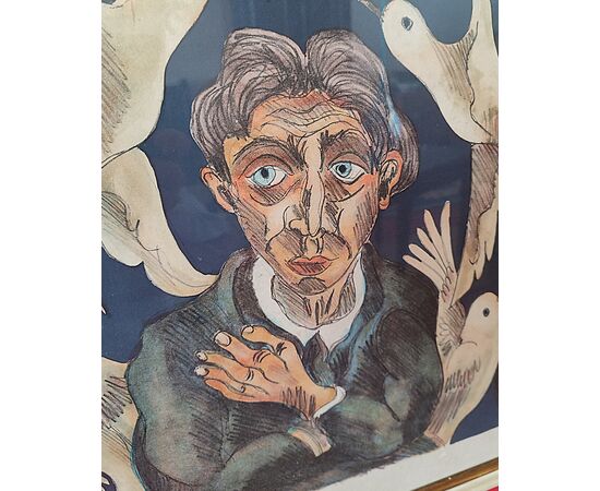 Volti e colombe Giuseppe Serafini 1915 - 1987