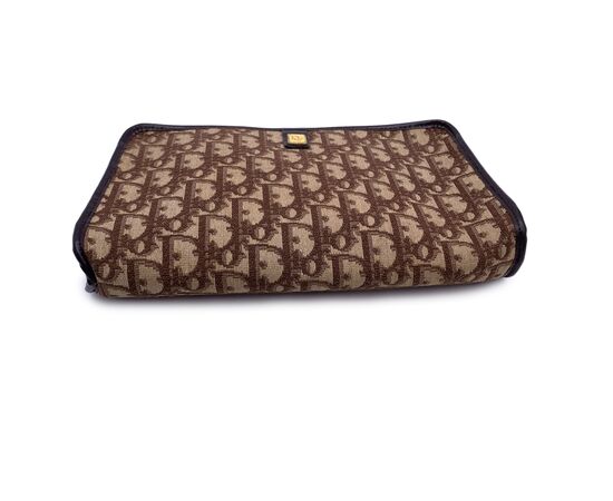 DIOR Pochette Vintage in Tela Col. Marrone Diorissimo S