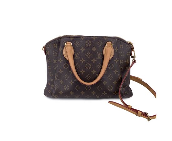 LOUIS VUITTON Borsa a Mano in Tela Col. Marrone Rivoli M