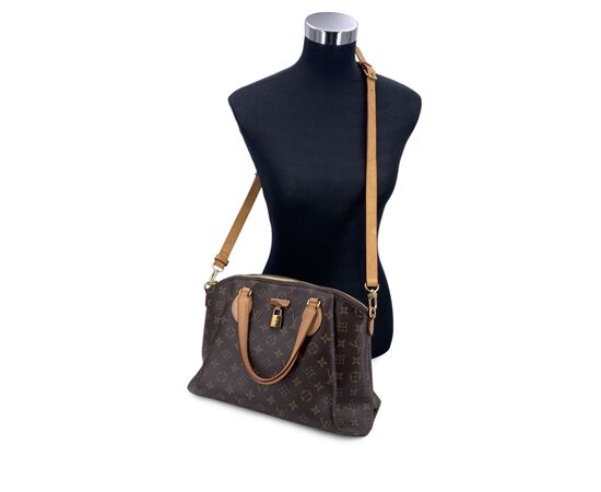 LOUIS VUITTON Borsa a Mano in Tela Col. Marrone Rivoli M