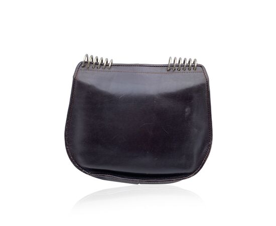 GHERARDINI Borsa a Tracolla Vintage in Pelle Col. Marrone M