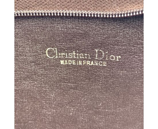 DIOR Pochette Vintage in Tela Col. Marrone Diorissimo S