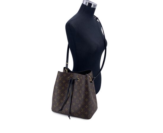 LOUIS VUITTON Borsa a Tracolla in Tela Col. Marrone NeoNoe M