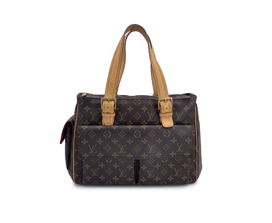 LOUIS VUITTON Borsa Shopper in Tela Col. Marrone Multipli Cite M