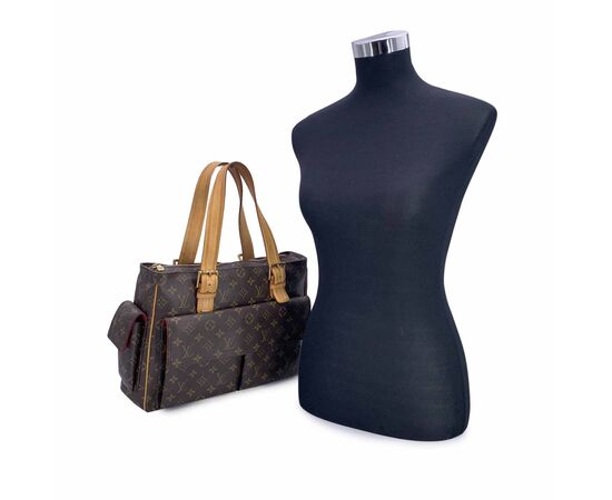 LOUIS VUITTON Borsa Shopper in Tela Col. Marrone Multipli Cite M
