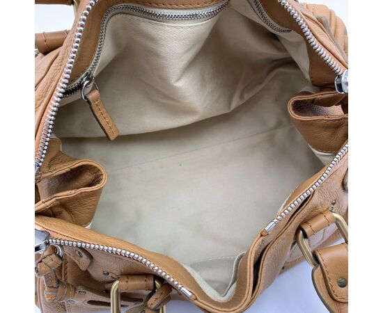 CHLOE Borsa a Mano in Pelle Col. Beige Paddington M