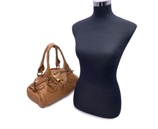 CHLOE Borsa a Mano in Pelle Col. Beige Paddington M