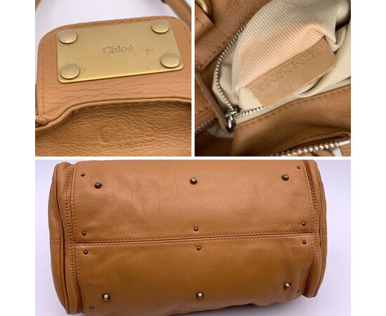 CHLOE Borsa a Mano in Pelle Col. Beige Paddington M