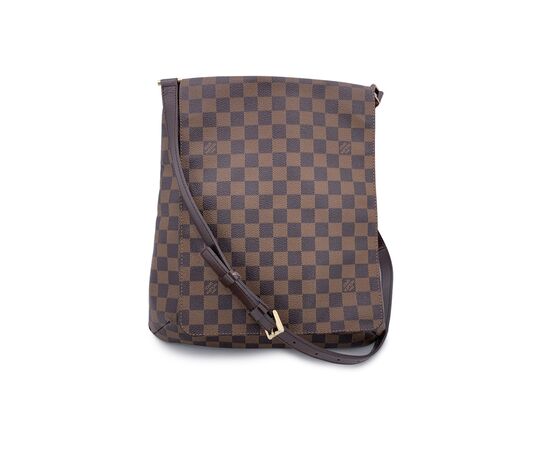 LOUIS VUITTON Borsa a Tracolla Vintage in Tela Col. Marrone Musette M