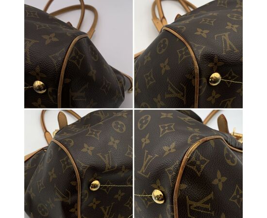 LOUIS VUITTON Borsa Shopper in Tela Col. Marrone Tivoli M