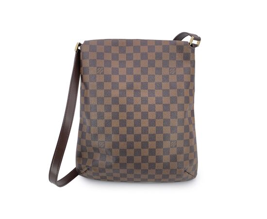 LOUIS VUITTON Borsa a Tracolla Vintage in Tela Col. Marrone Musette M