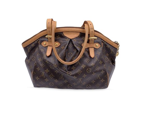 LOUIS VUITTON Borsa Shopper in Tela Col. Marrone Tivoli M