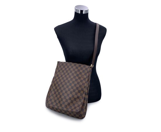 LOUIS VUITTON Borsa a Tracolla Vintage in Tela Col. Marrone Musette M