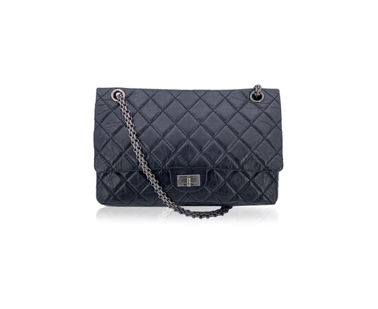 CHANEL Borsa a Tracolla in Pelle Col. Nero 2.55 M