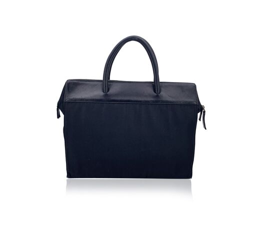 PRADA Borsa Shopper Vintage in Tela Col. Nero Tessuto M
