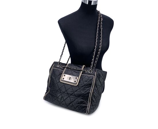 CHANEL Borsa Shopper in Pelle Col. Nero Mademoiselle M