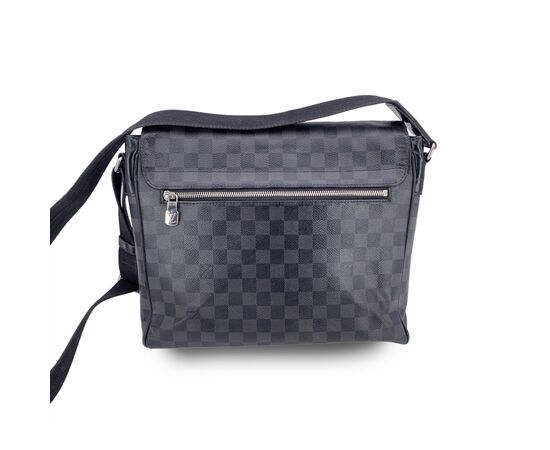 LOUIS VUITTON Borsa a Tracolla in Tela Col. Nero District M