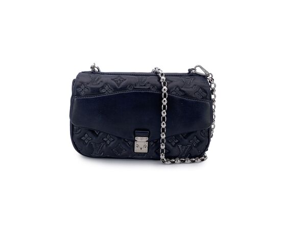 LOUIS VUITTON Borsa a Tracolla in Pelle Col. Blu M