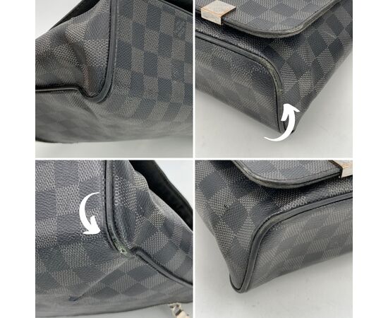 LOUIS VUITTON Borsa a Tracolla in Tela Col. Nero District M