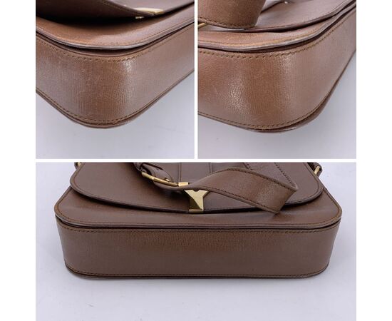 YVES SAINT LAURENT Borsa a Tracolla in Pelle Col. Marrone Chyc M
