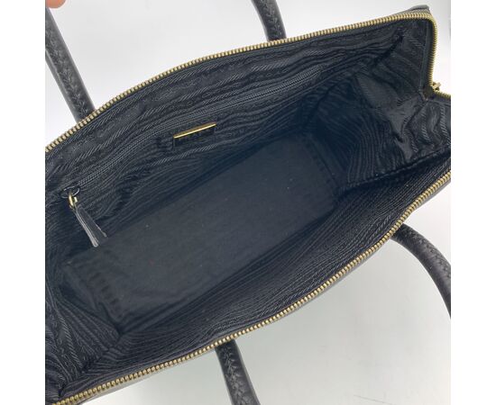 PRADA Borsa Shopper Vintage in Tela Col. Nero Tessuto M