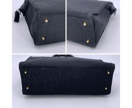 PRADA Borsa Shopper Vintage in Tela Col. Nero Tessuto M