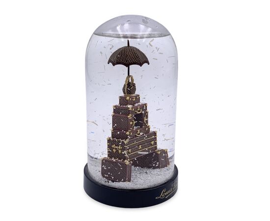 LOUIS VUITTON Accessorio Home Decor in Vetro Col. Marrone S