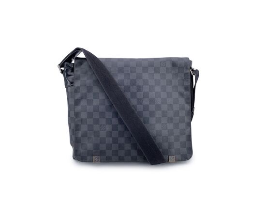 LOUIS VUITTON Borsa a Tracolla in Tela Col. Nero District M