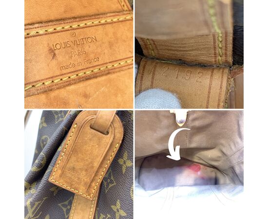 LOUIS VUITTON Zaino Vintage in Tela Col. Marrone Randonnee L