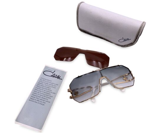CAZAL Occhiali da Sole in Metallo Col. Oro 904