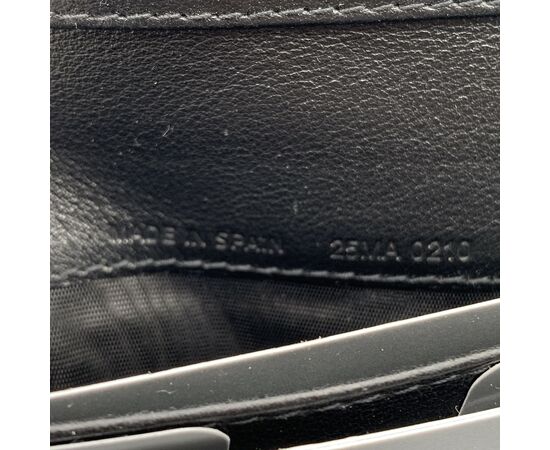 CHRISTIAN DIOR Pochette in Pelle Lucida Col. Nero Lady Dior M