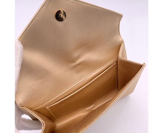 YVES SAINT LAURENT Pochette Vintage in Tela Col. Beige S