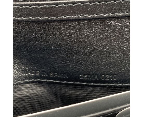 CHRISTIAN DIOR Pochette in Pelle Lucida Col. Nero Lady Dior M