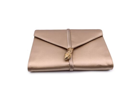 YVES SAINT LAURENT Pochette Vintage in Tela Col. Beige S