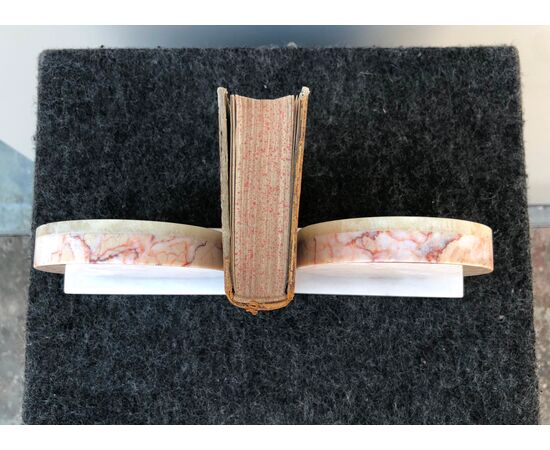 Pair of art-d&#39;eco &#39;marble bookends.     