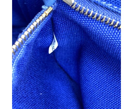 PRADA Borsa Shopper in Tela Col. Blu Tessuto S