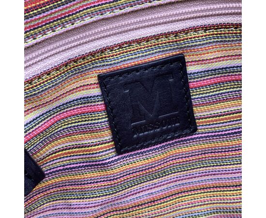 M MISSONI Borsa a Tracolla in Lana Col. Nero S