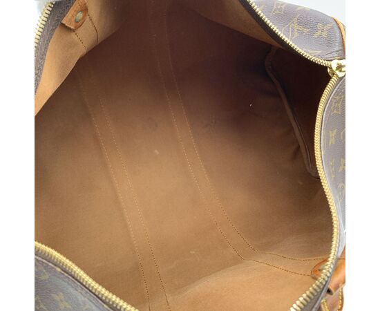LOUIS VUITTON Borsa da Viaggio in Tela Col. Marrone Keepall L