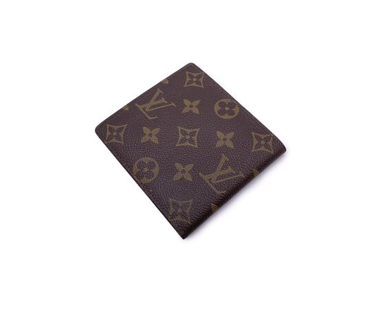 LOUIS VUITTON Portafoglio Vintage in Tela Col. Marrone S