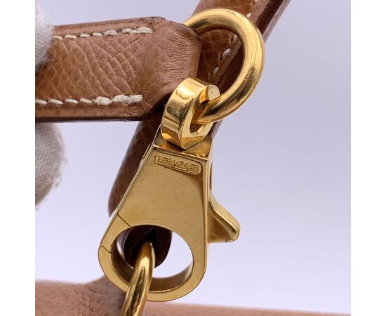 HERMES Borsa a Mano Vintage in Pelle Col. Beige Kelly 28 M