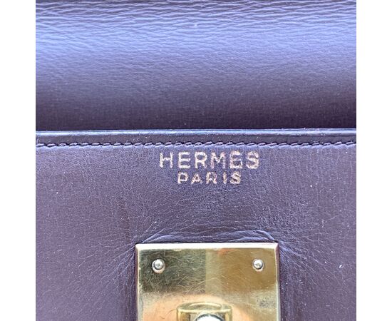 HERMES Borsa a Mano Vintage in Pelle Col. Kelly 35 M