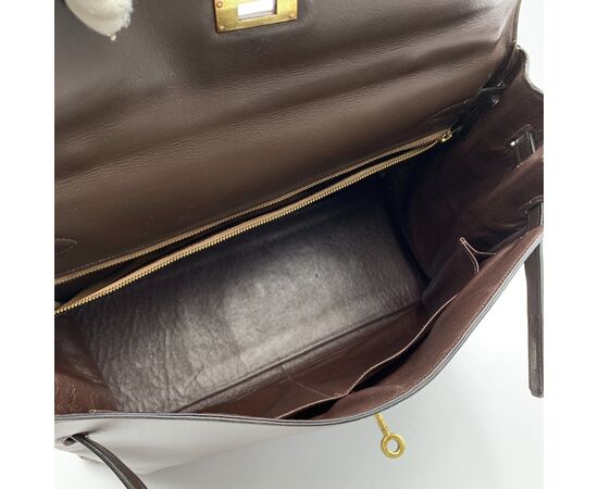 HERMES Borsa a Mano Vintage in Pelle Col. Kelly 35 M