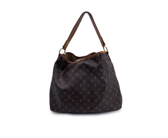 LOUIS VUITTON Borsa Shopper in Tela Col. Marrone Delightful M