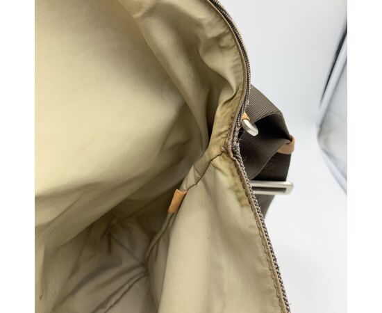 LOUIS VUITTON Borsa a Tracolla in Tela Col. Marrone Terre Damier Geant Messenger M