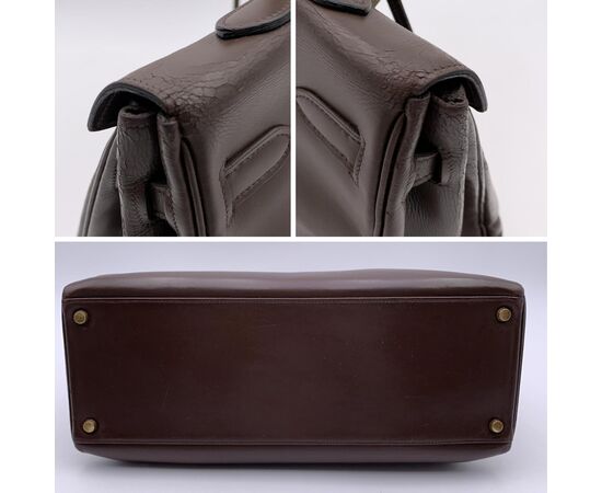 HERMES Borsa a Mano Vintage in Pelle Col. Kelly 35 M