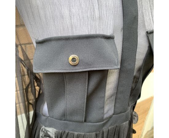 EMANUEL UNGARO Vestito in Sintetico Col. Nero 42