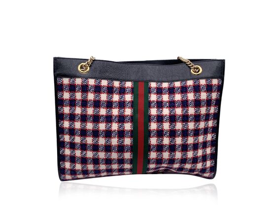 GUCCI Borsa Shopper in Lana Col. Multicolore L